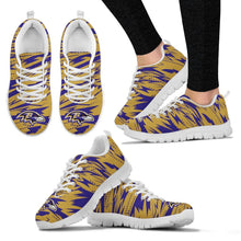 Load image into Gallery viewer, Brush Strong Cracking Comfortable Baltimore Ravens Sneakers
