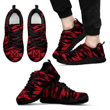 Load image into Gallery viewer, Brush Strong Cracking Comfortable Miami RedHawks Sneakers