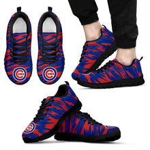 Load image into Gallery viewer, Brush Strong Cracking Comfortable Chicago Cubs Sneakers