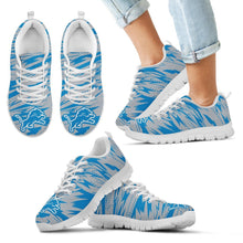Load image into Gallery viewer, Brush Strong Cracking Comfortable Detroit Lions Sneakers