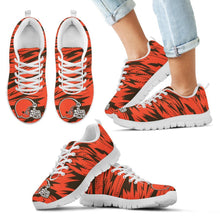 Load image into Gallery viewer, Brush Strong Cracking Comfortable Cleveland Browns Sneakers