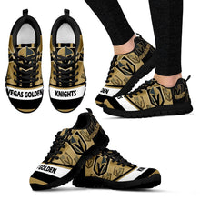 Load image into Gallery viewer, Three Impressing Point Of Logo Vegas Golden Knights Sneakers