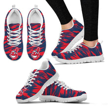 Load image into Gallery viewer, Brush Strong Cracking Comfortable Cleveland Indians Sneakers