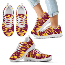 Load image into Gallery viewer, Brush Strong Cracking Comfortable Central Michigan Chippewas Sneakers