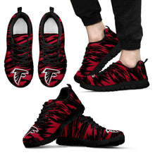 Load image into Gallery viewer, Brush Strong Cracking Comfortable Atlanta Falcons Sneakers