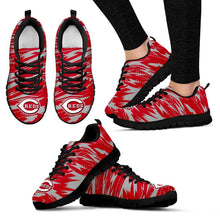 Load image into Gallery viewer, Brush Strong Cracking Comfortable Cincinnati Reds Sneakers