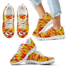 Load image into Gallery viewer, Brush Strong Cracking Comfortable Kansas City Chiefs Sneakers