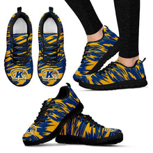 Load image into Gallery viewer, Brush Strong Cracking Comfortable Kent State Golden Flashes Sneakers