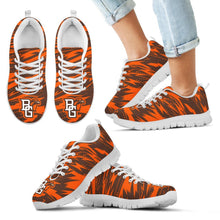 Load image into Gallery viewer, Brush Strong Cracking Comfortable Bowling Green Falcons Sneakers