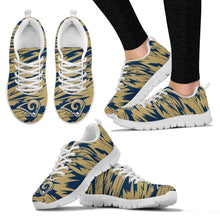 Load image into Gallery viewer, Brush Strong Cracking Comfortable Los Angeles Rams Sneakers