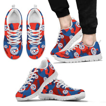Load image into Gallery viewer, Toronto Blue Jays Cotton Camouflage Fabric Military Solider Style Sneakers