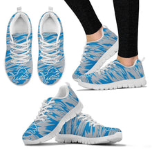 Load image into Gallery viewer, Brush Strong Cracking Comfortable Detroit Lions Sneakers