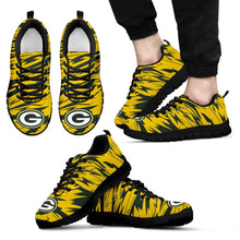 Load image into Gallery viewer, Brush Strong Cracking Comfortable Green Bay Packers Sneakers