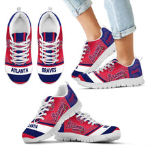 Load image into Gallery viewer, Three Impressing Point Of LogoAtlanta Braves Sneakers