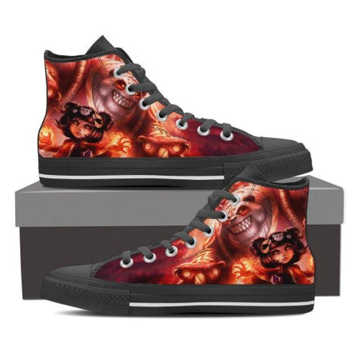 ANNIE LEAGUE OF LEGENDS CUSTOM CANVAS SHOES FOR LADIES