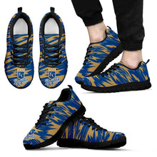 Load image into Gallery viewer, Brush Strong Cracking Comfortable Kansas City Royals Sneakers