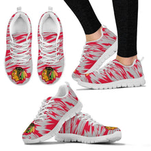 Load image into Gallery viewer, Brush Strong Cracking Comfortable Chicago Blackhawks Sneakers
