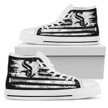 Load image into Gallery viewer, American Flag Vintage Baseball Chicago White Sox High Top Shoes