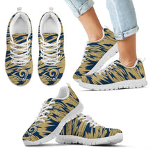 Load image into Gallery viewer, Brush Strong Cracking Comfortable Los Angeles Rams Sneakers