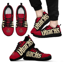 Load image into Gallery viewer, Arizona Diamondbacks Fan Custom Unofficial Running Shoes Sneakers Trainers Ladies Kids Men Gift