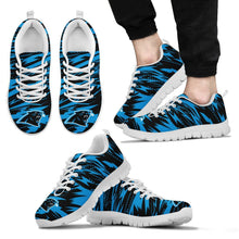 Load image into Gallery viewer, Brush Strong Cracking Comfortable Carolina Panthers Sneakers