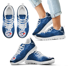 Load image into Gallery viewer, Toronto Blue Jays Thunder Power Sneakers