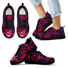 Load image into Gallery viewer, Brush Strong Cracking Comfortable Cleveland Indians Sneakers