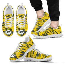 Load image into Gallery viewer, Brush Strong Cracking Comfortable Green Bay Packers Sneakers