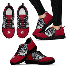 Load image into Gallery viewer, Alabama Crimson NCAA Fan Custom Unofficial Running Shoes Sneakers Trainers