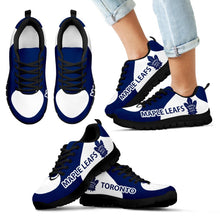 Load image into Gallery viewer, Toronto Maple Leafs Top Logo Sneakers
