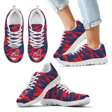 Load image into Gallery viewer, Brush Strong Cracking Comfortable Cleveland Indians Sneakers