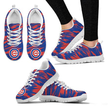 Load image into Gallery viewer, Brush Strong Cracking Comfortable Chicago Cubs Sneakers