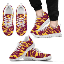 Load image into Gallery viewer, Brush Strong Cracking Comfortable Central Michigan Chippewas Sneakers
