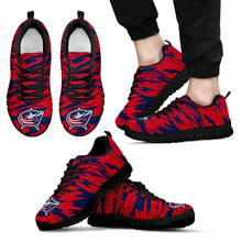 Load image into Gallery viewer, Brush Strong Cracking Comfortable Columbus Blue Jackets Sneakers