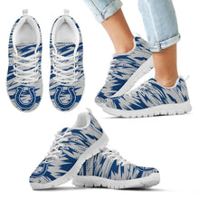 Load image into Gallery viewer, Brush Strong Cracking Comfortable Indianapolis Colts Sneakers