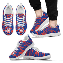 Load image into Gallery viewer, Brush Strong Cracking Comfortable Chicago Cubs Sneakers