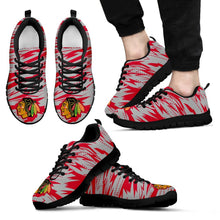 Load image into Gallery viewer, Brush Strong Cracking Comfortable Chicago Blackhawks Sneakers