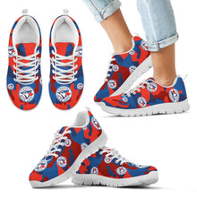 Load image into Gallery viewer, Toronto Blue Jays Cotton Camouflage Fabric Military Solider Style Sneakers