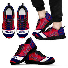 Load image into Gallery viewer, Three Impressing Point Of LogoAtlanta Braves Sneakers