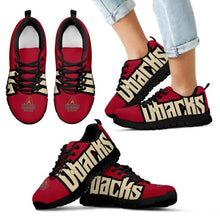 Load image into Gallery viewer, Arizona Diamondbacks Fan Custom Unofficial Running Shoes Sneakers Trainers Ladies Kids Men Gift