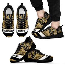Load image into Gallery viewer, Three Impressing Point Of Logo Vegas Golden Knights Sneakers
