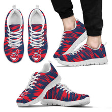 Load image into Gallery viewer, Brush Strong Cracking Comfortable Cleveland Indians Sneakers
