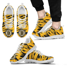 Load image into Gallery viewer, Brush Strong Cracking Comfortable Boston Bruins Sneakers
