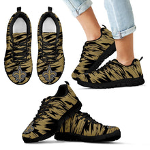 Load image into Gallery viewer, Brush Strong Cracking Comfortable New Orleans Saints Sneakers