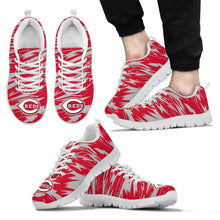 Load image into Gallery viewer, Brush Strong Cracking Comfortable Cincinnati Reds Sneakers
