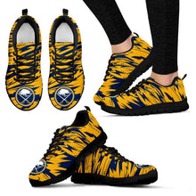 Load image into Gallery viewer, Brush Strong Cracking Comfortable Buffalo Sabres Sneakers