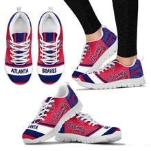 Load image into Gallery viewer, Three Impressing Point Of LogoAtlanta Braves Sneakers