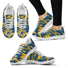 Load image into Gallery viewer, Brush Strong Cracking Comfortable Kent State Golden Flashes Sneakers