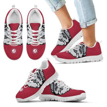 Load image into Gallery viewer, Alabama Crimson NCAA Fan Custom Unofficial Running Shoes Sneakers Trainers