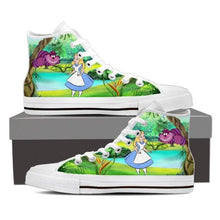 Load image into Gallery viewer, Alice &amp; Cheshire Cat Shoes For Men